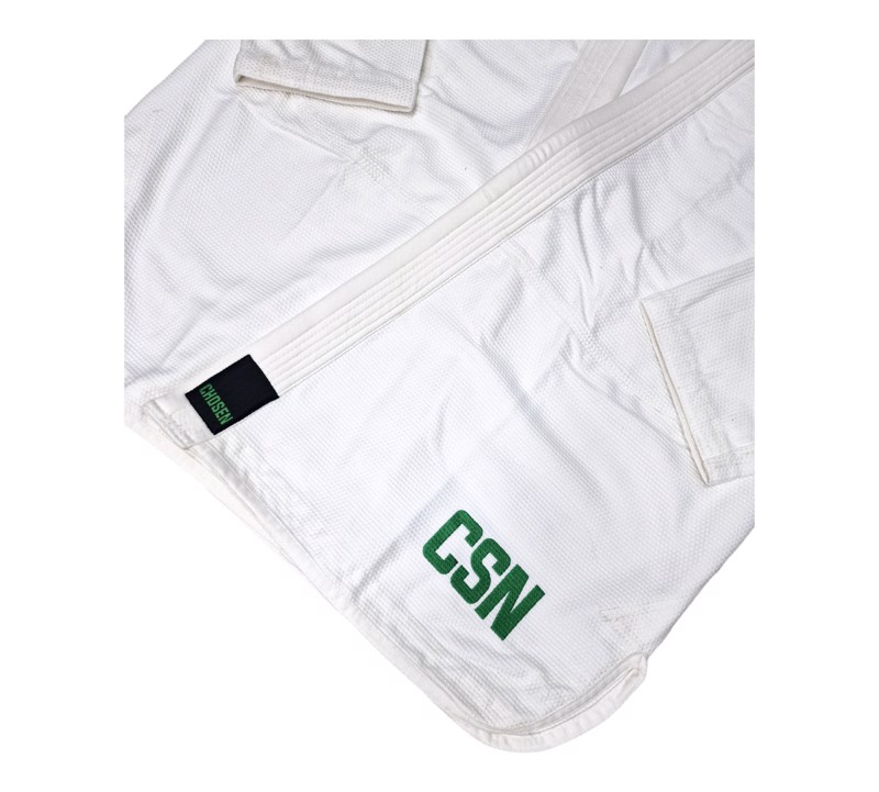 CHOSEN Flagship STOLI BJJ Gi - white/green